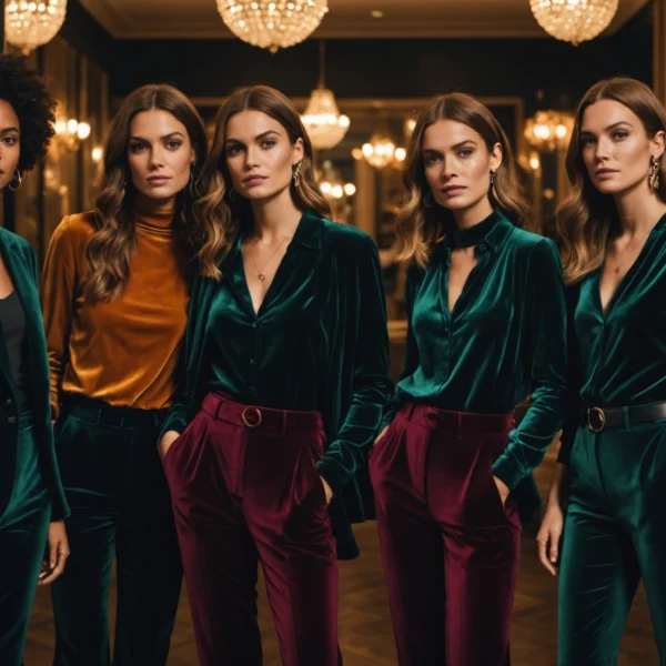 Découverte des nouveaux pantalons en velours Freemantporter pour femmes modernes