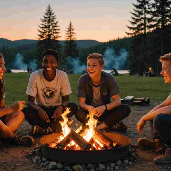 La magie des rencontres : liens tissés en colonie de vacances