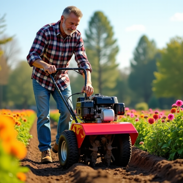 Retourner son jardin : dans quels cas vaut-il mieux louer un motoculteur thermique ?