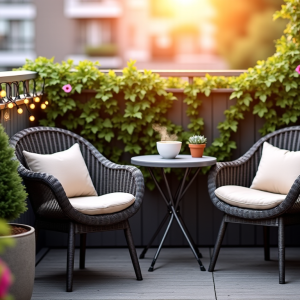 Comment aménager un petit balcon pour en profiter toute l’année ?
